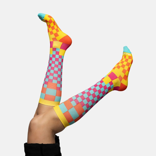 Checkered Compression Socks