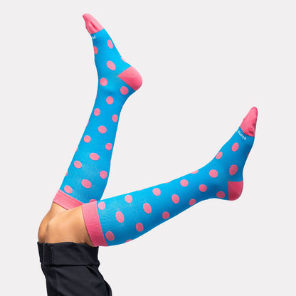Polka Dots Compression Socks