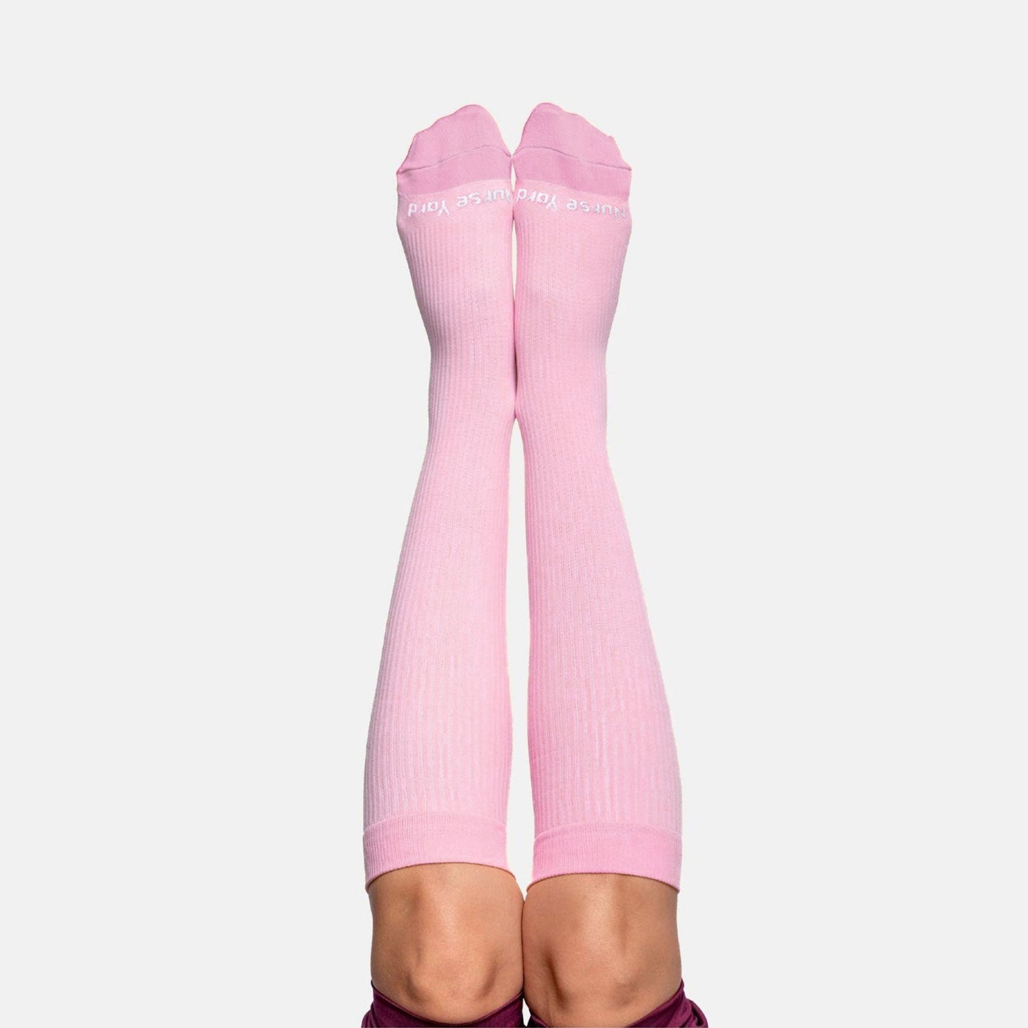 Pastels Solid Compression Socks